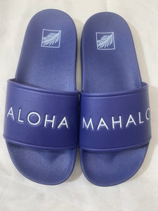 ALOHA MAHALO Slides | Blue