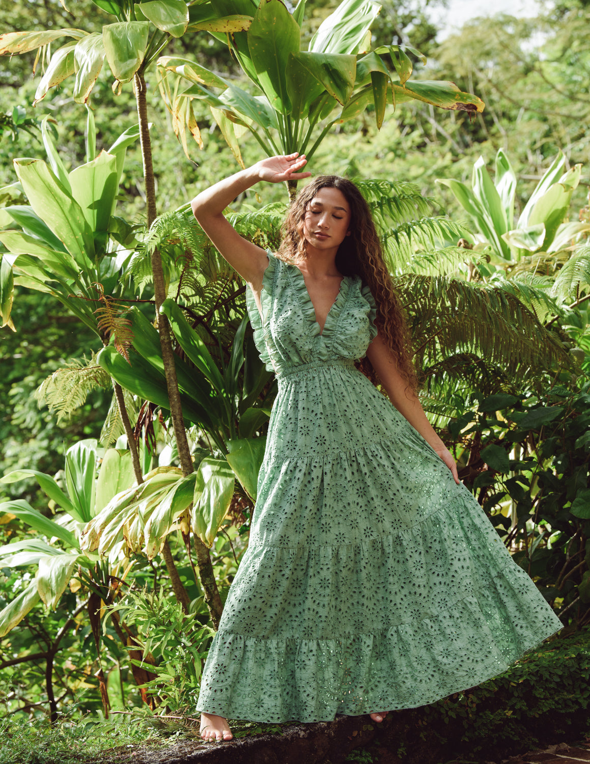 Paradise Dress | Agave Agave / M/L Paradise Dress | Agave Agave / M/L