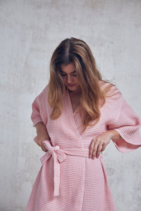 Hawaii Kimono Robe | Shell Pink