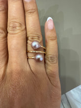 Double Pink Pearl Ring | R Lanai W FWP