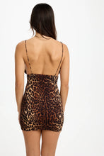 Mai Tai Mini Dress | Digital Leopard