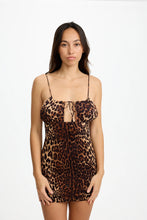Mai Tai Mini Dress | Digital Leopard