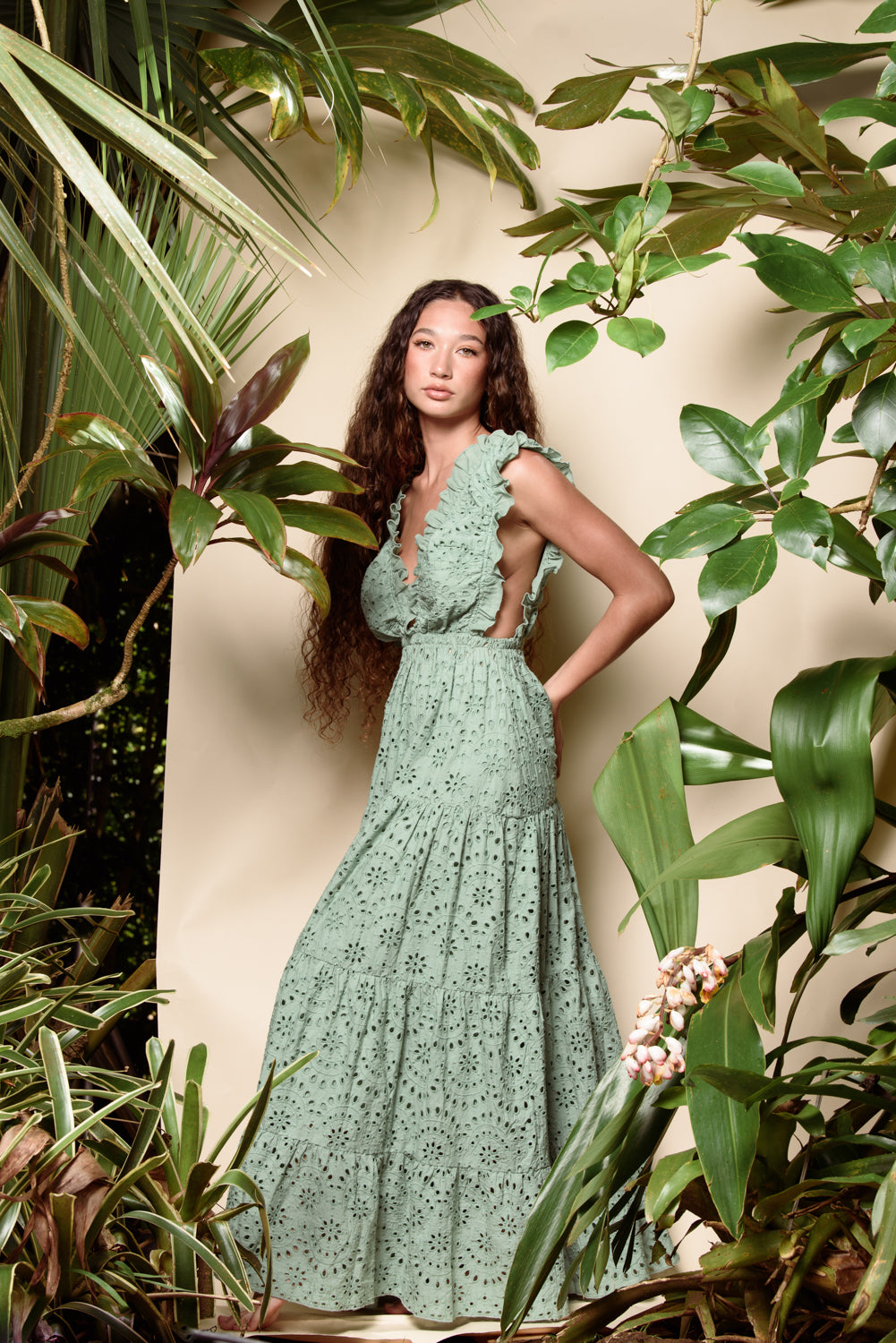 Paradise Dress | Agave Agave / M/L Paradise Dress | Agave Agave / M/L