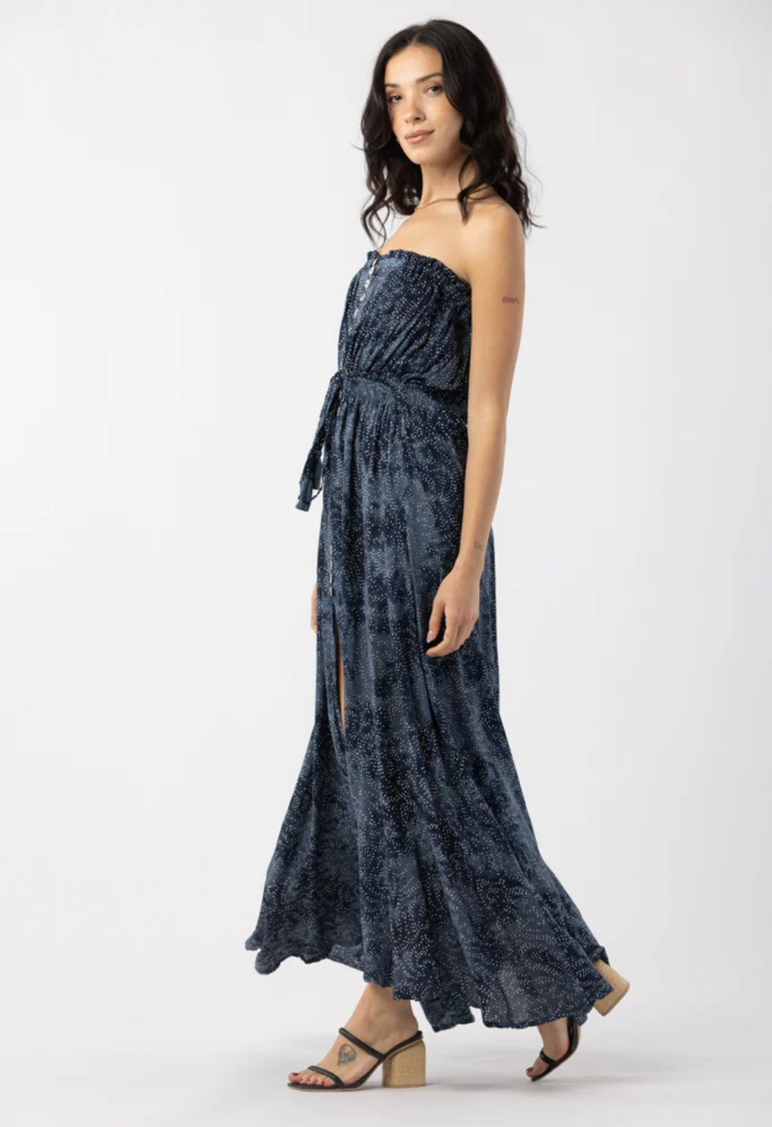 Ryden Maxi Dress | Batik Stargazer Tropical Goddess Ryden Maxi Dress | Batik Stargazer Tropical Goddess