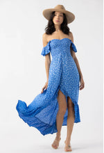 Brooklyn Maxi Dress | Pebbles Blue Gradasi