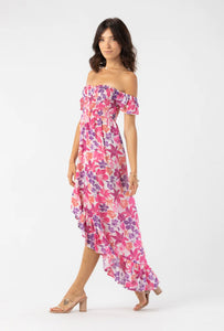Brooklyn Maxi Dress | Tropics Fuchsia