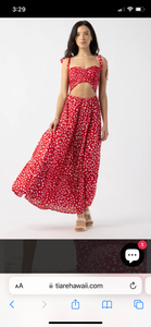 Waverly Maxi Dress | Pebbles Red