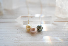 Ella May Rainbow Floating Necklace