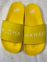 ALOHA MAHALO Slides | Yellow
