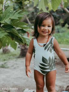 Kids ULŪLU BODYSUIT | White