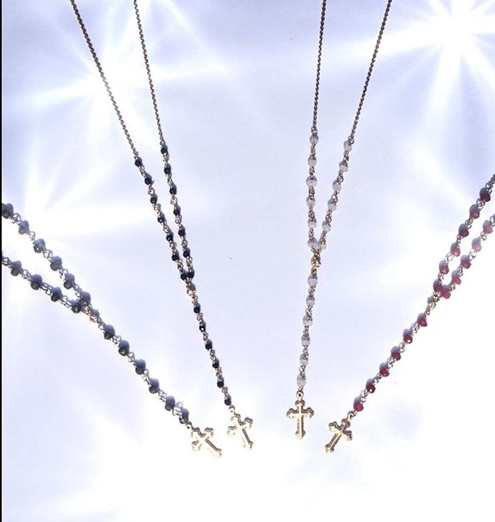 Love me Jewelry Onyx Mini Rosary