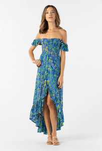 Tiare Hawaii Brooklyn Maxi Dress | Batik Royal Blue