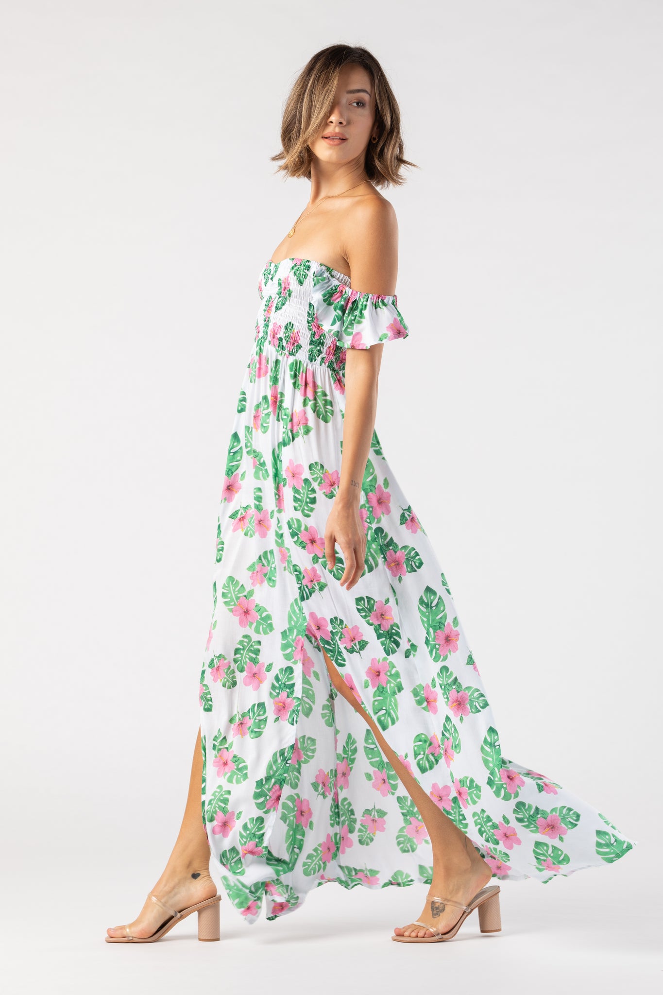 tiare hawaii hollie off shoulder maxi dress Hollie Maxi Dress Tiare Hawaii