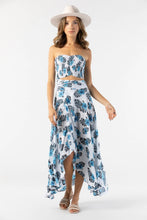 Tiare Hawaii Hollie Crop Top & Azure Wrap Skirt Set | Blue