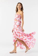 Tiare Hawaii Hollie Crop Top Sleeveless & Tulip Azure Wrap Skirt Set | Pink Hibiscus