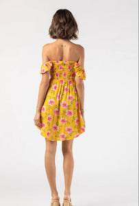 Hollie Mini Dress | Aloha Floral Sunshine