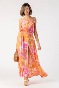 Tiare Hawaii Ryden Maxi Dress | Smoke Pink Orange
