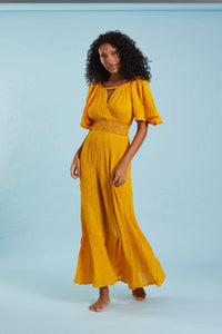 Bedew Dress l Yellow