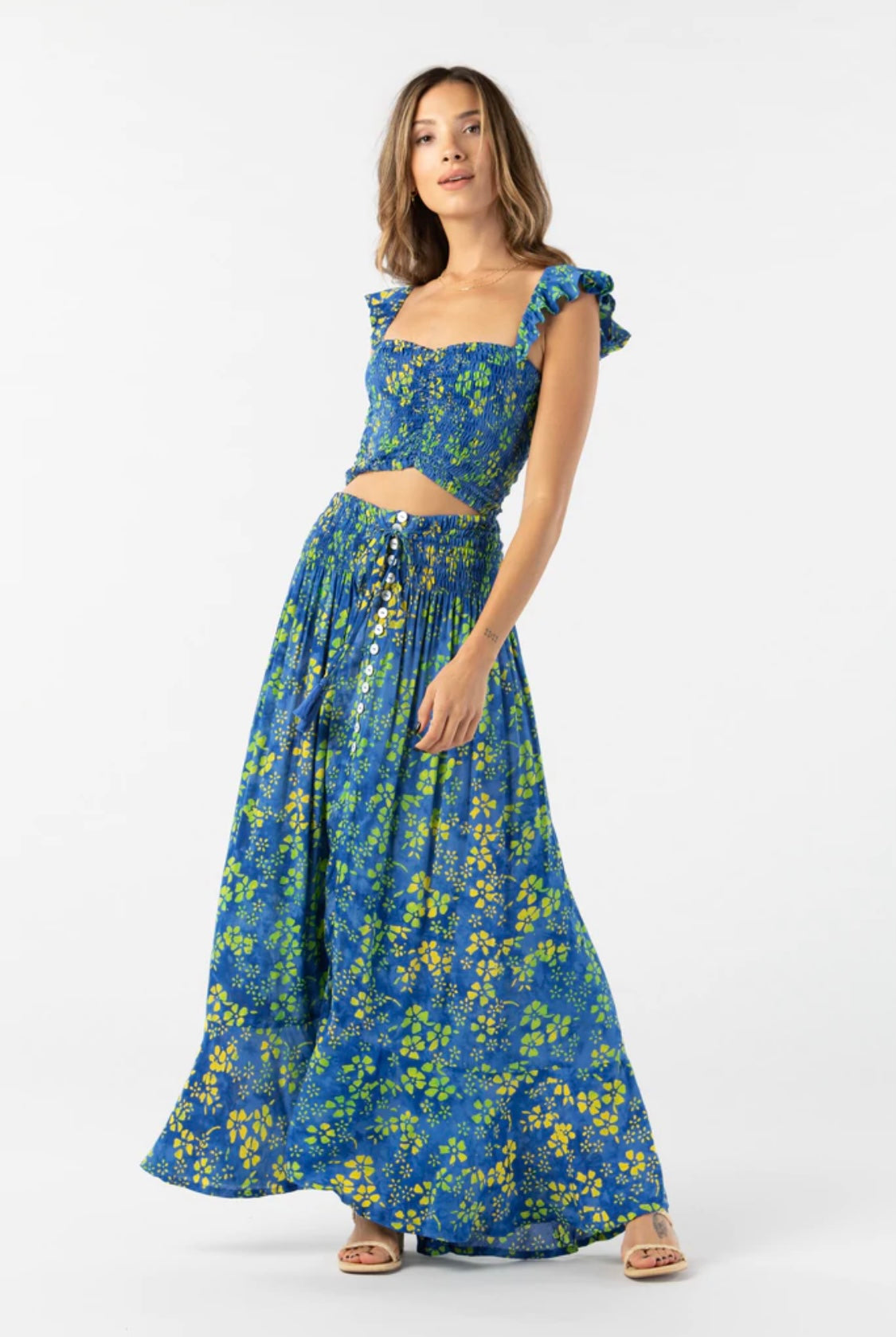 Tiare Hawaii Dakota Skirt | Royal Blue