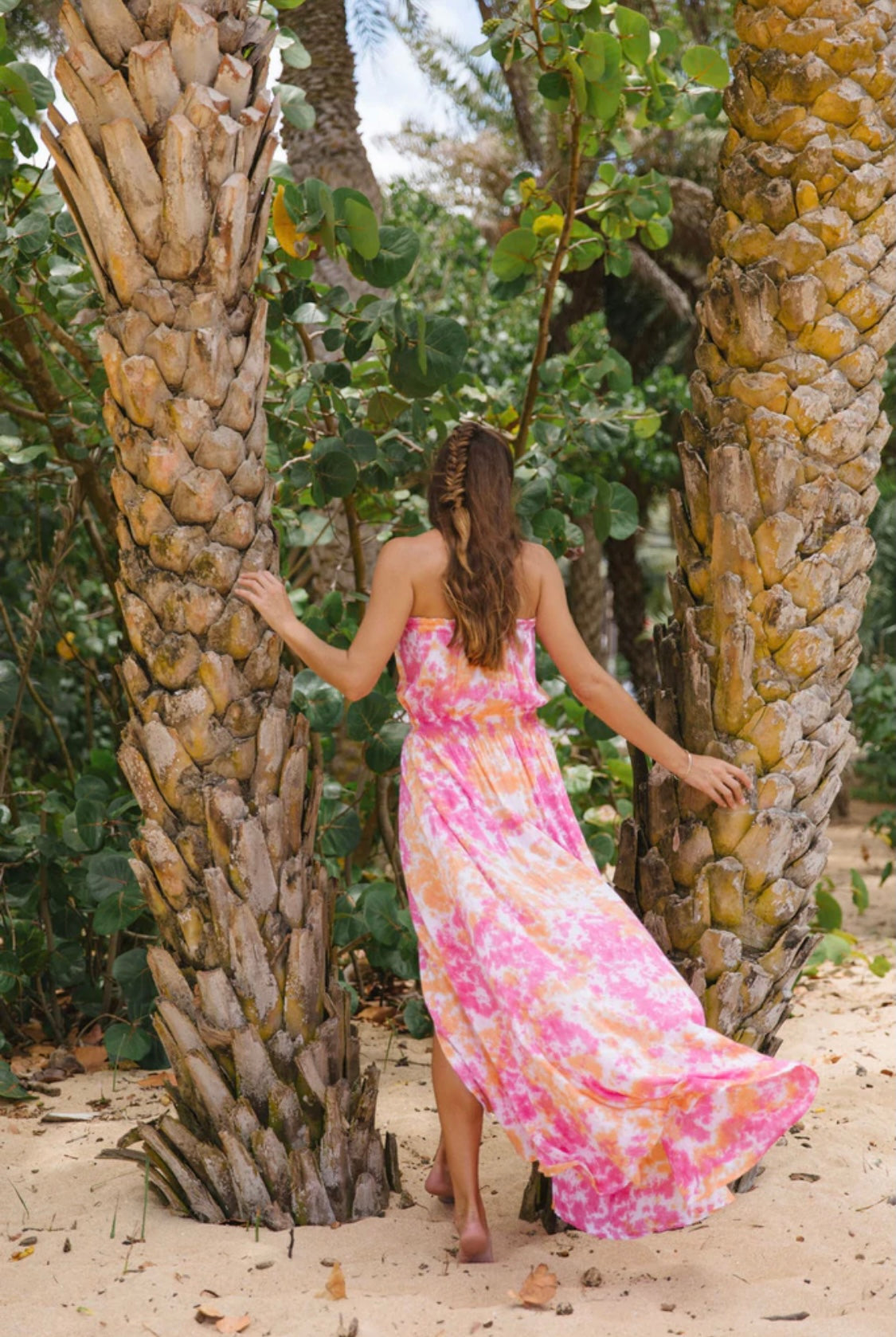 Tiare Hawaii Ryden Maxi Dress | Smoke Pink Orange Tiare Hawaii Ryden Maxi Dress | Smoke Pink Orange