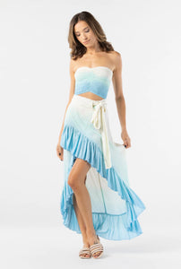 Tiare Hawaii Hollie Crop Top Sleeveless & Tulip Wrap Skirt Set