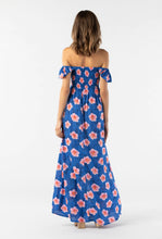 Tiare Hawaii Hollie Maxi Dress | Aloha Floral Royal Blue