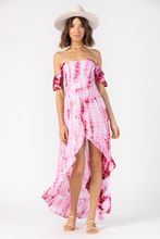 Tiare Hawaii Brooklyn Maxi Dress | Pink Maroon Leo