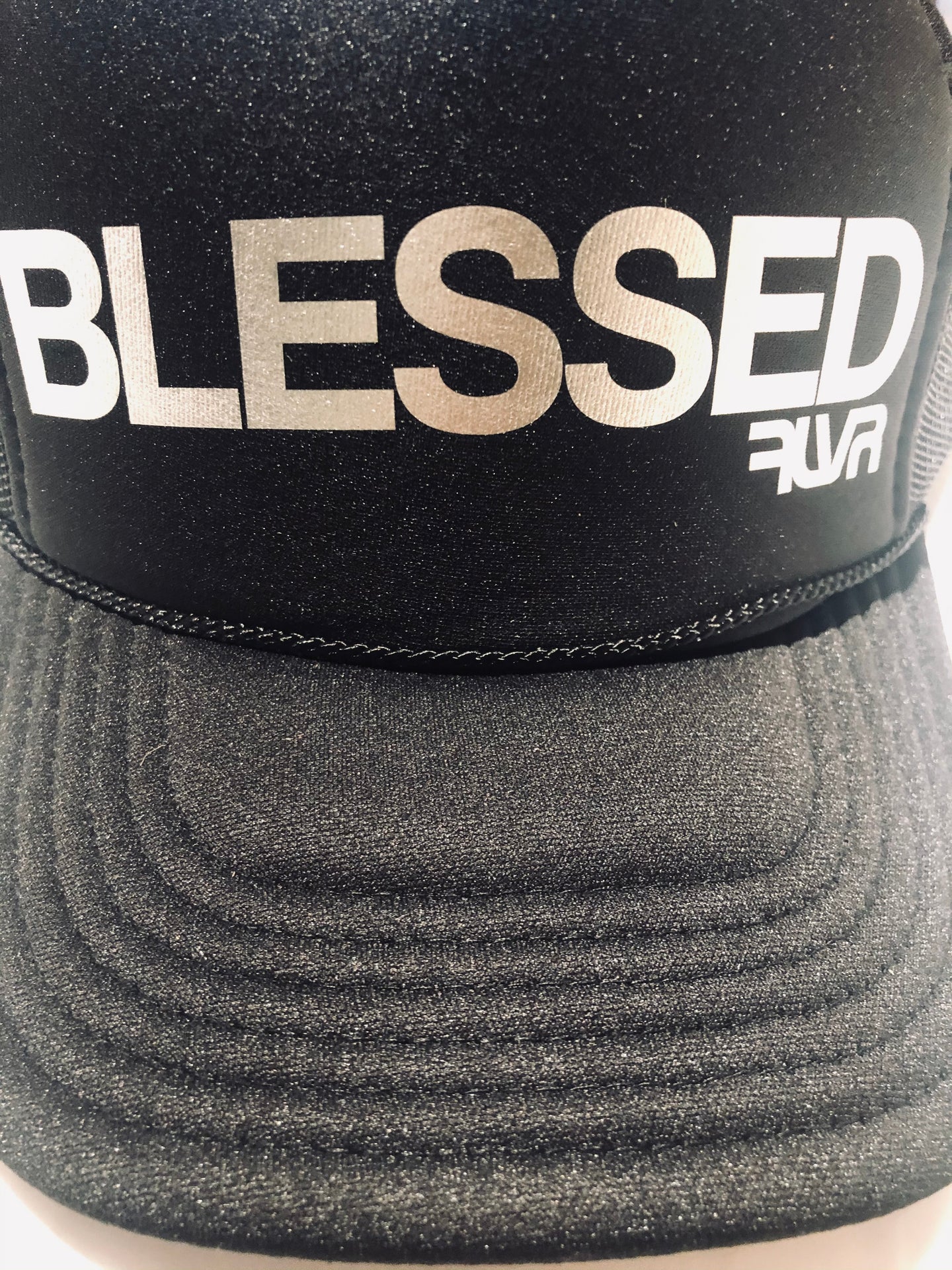 Blessing Hat | Black | Silver Font
