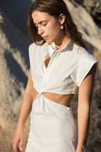 Acacia Swimwear Nola Linen Dress | Oyster | Resort 2023