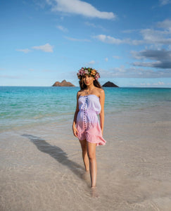 Tiare Hawaii Ryden Mini Dress | Pink Ombre