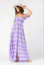 Hollie Maxi Dress | Lavender Stripe