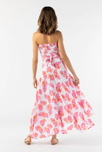 Tiare Hawaii Hollie Crop Top Sleeveless & Tulip Azure Wrap Skirt Set | Pink Hibiscus