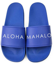 ALOHA MAHALO Slides | Blue